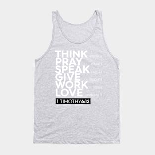 The Good Fight Christian T-Shirt, T-Shirt, Faith-based Apparel, Women's, Men's, Unisex, Hoodies, Sweatshirts Tank Top